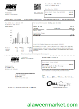Black Hills Energy utility business bill, SCR